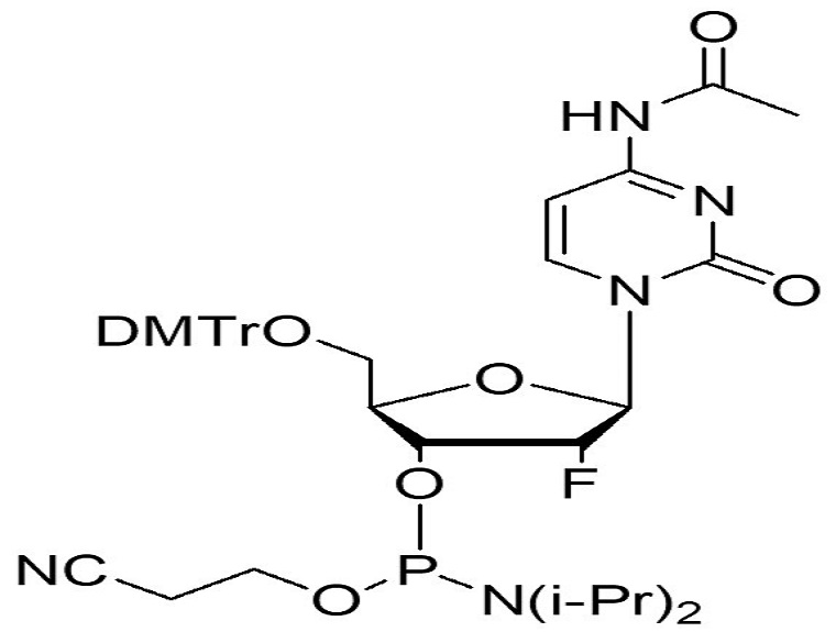5'-ODMT-2’-Fluoro-N-Ac cytidine amidite 